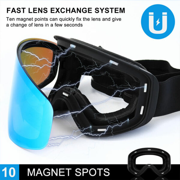 Ski Goggles OEM Custom logo wholesale